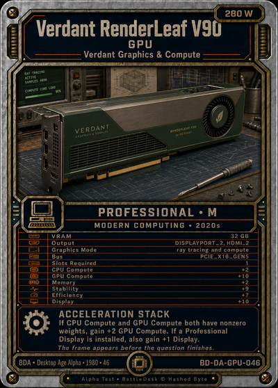 Floating GPU card art