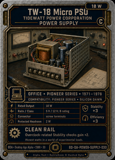 Example PSU card